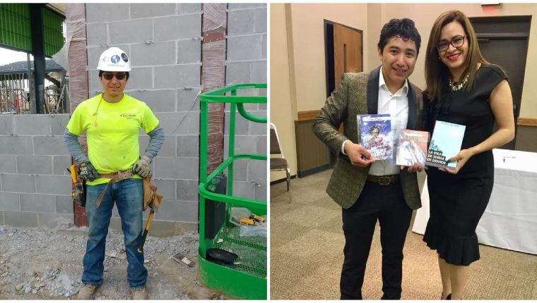 Este guatemalteco emigró, aprendió de construcción y ya publicó dos libros en Amazon